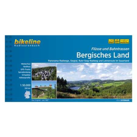 Bergisches Land kerékpárkalauz, Flüsse und Bahntrassen Bergisches Land